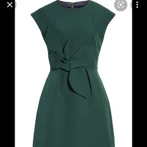 ISO: TED BAKER POLLY STRUCTURED BOW DRESS